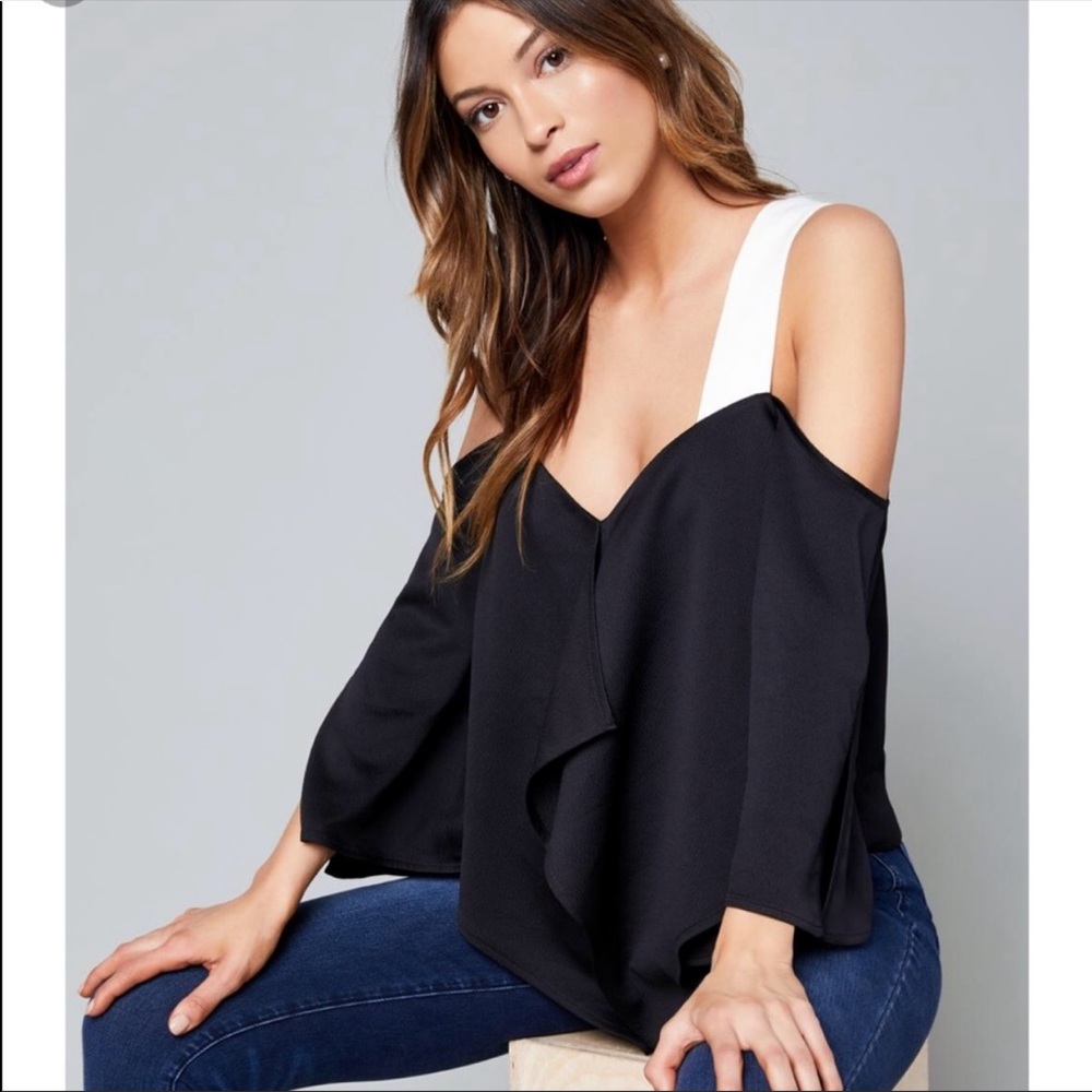 BEBE TRAPEZE TOP - NWT!